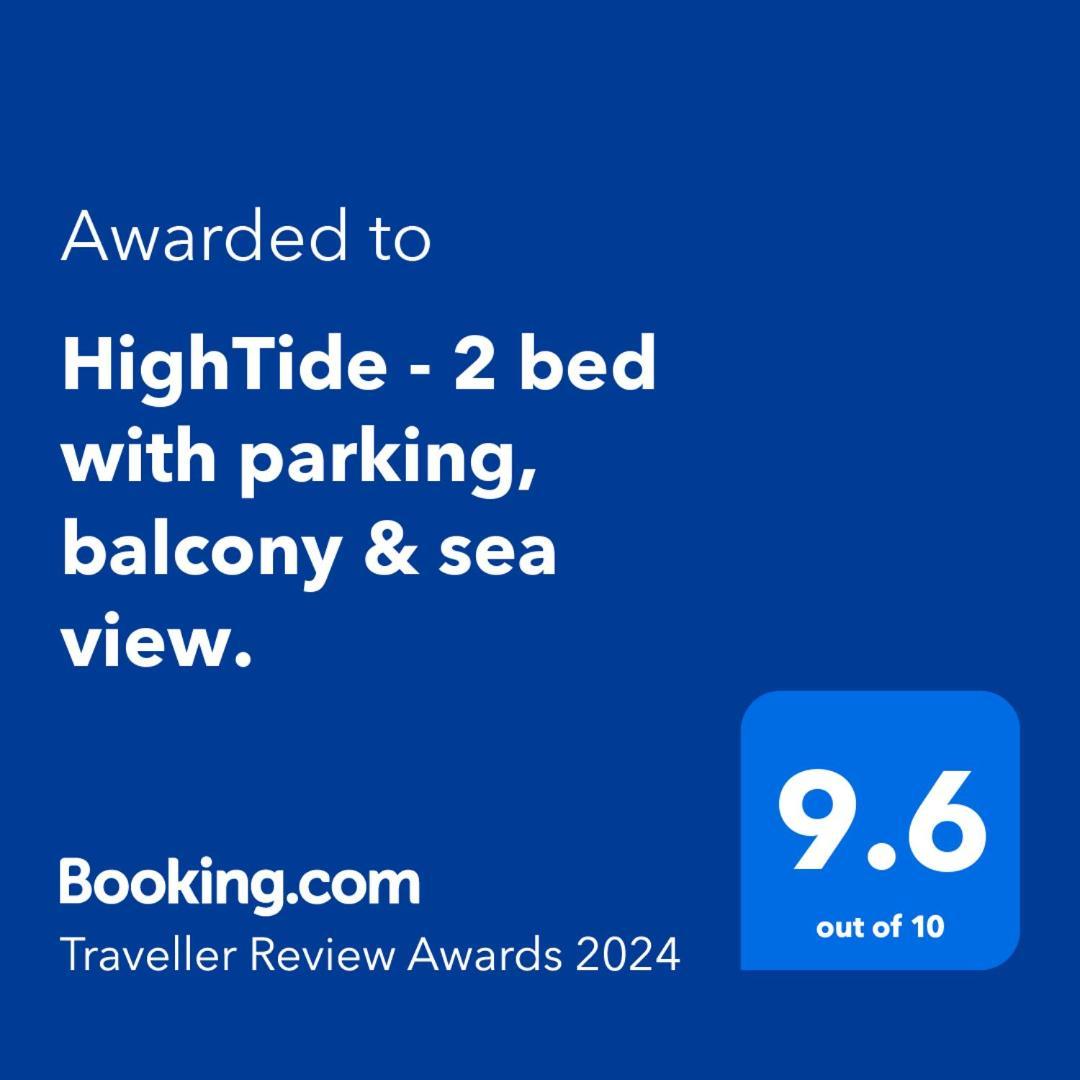 Hightide - 2 Bed With Parking, Balcony & Sea View. Swanage Exterior foto